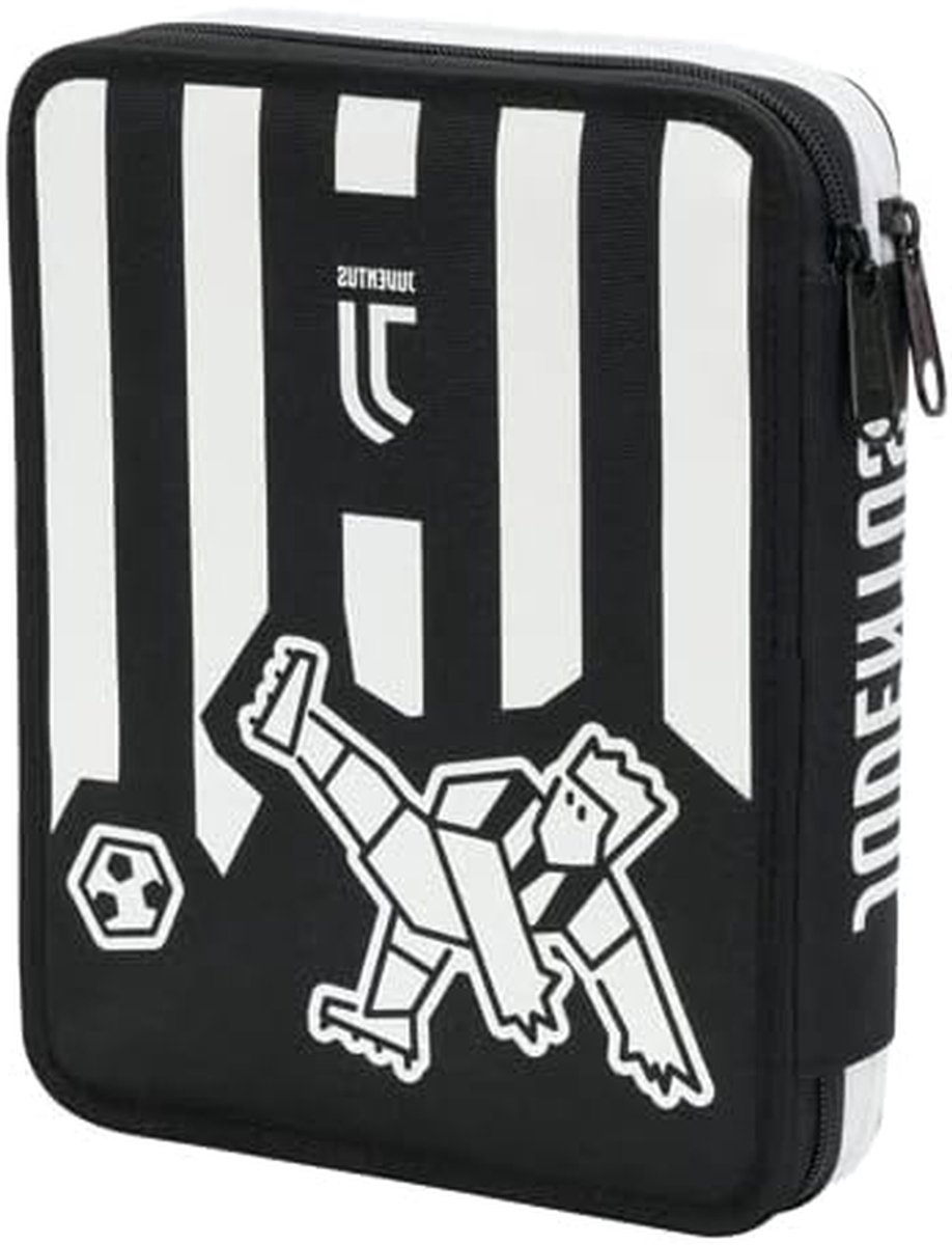 Maxi-etui - Pennendoos - Schoolspullen organiseren - Ruim formaat - 24.5 cm - Zwart