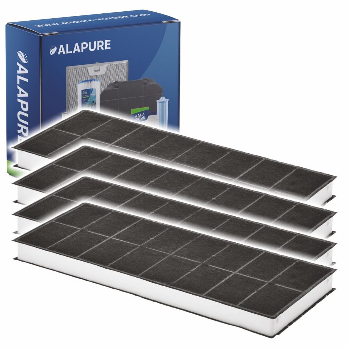 4x Koolstoffilter voor Balay 00296178 / 296178 / DHZ3406