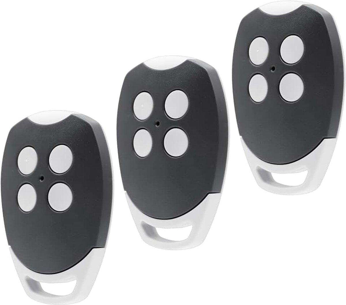 Garagedeuropener, 3 stuks garagedeur afstandsbediening compatibel met Ditec 433,92MHz GOL4, BIXLG4, BIXLP2, BIXLS2 afstandsbediening, 4 kanalen