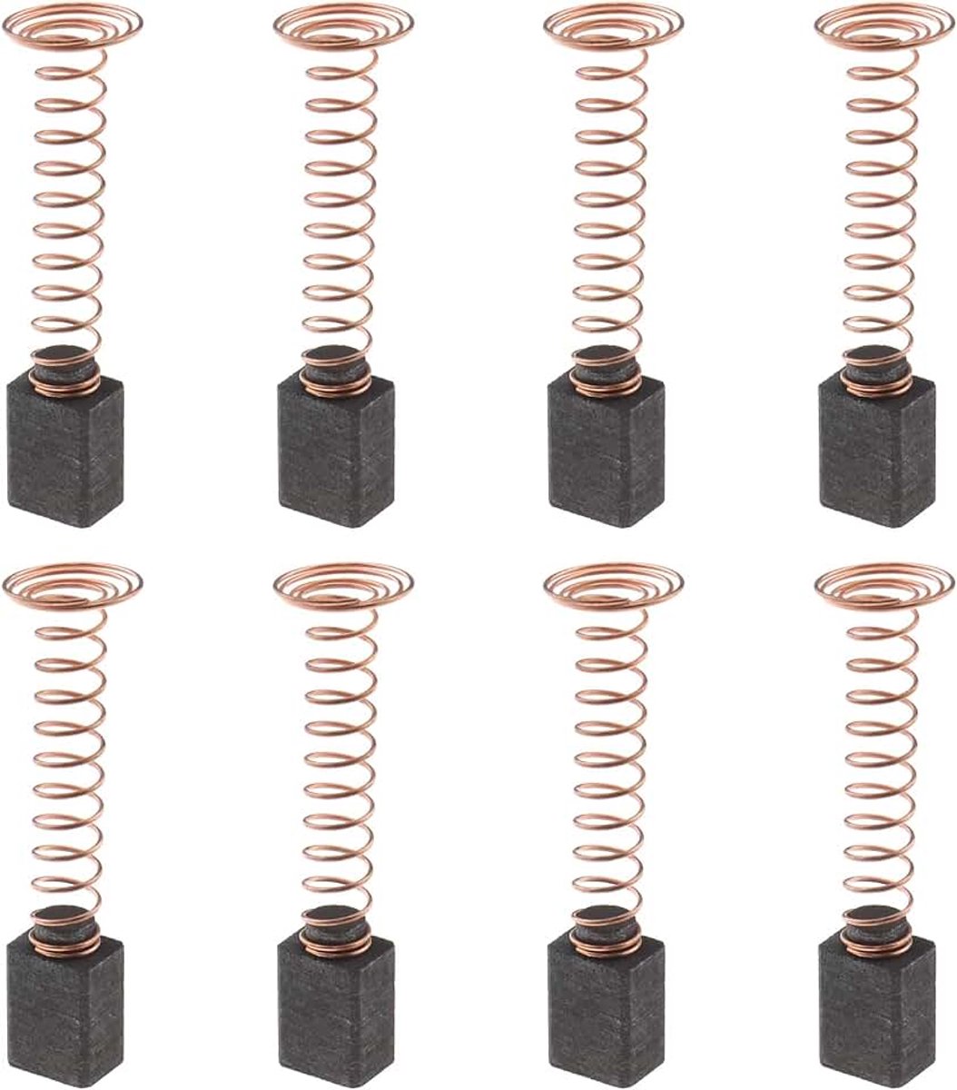 Idea 4 Paar Koolborstels Vervanging Compatibel met D-remel 4000 Koolborstels Reparatiedeel voor Rotatiegereedschap 6,3 x 4,8 x 8,4mm
