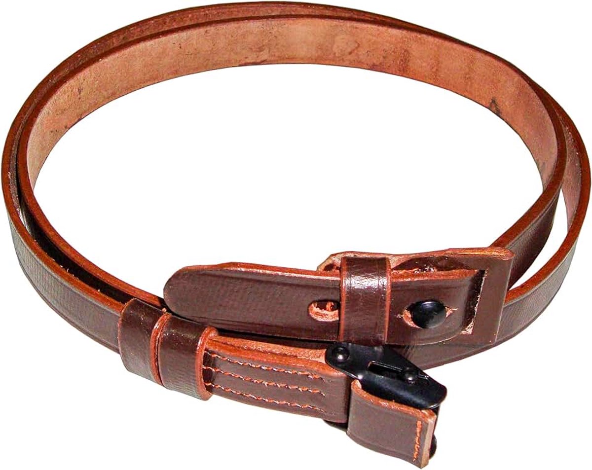 Mauser K98 WWII Rifle Leather Sling MARKED GWX 1943
