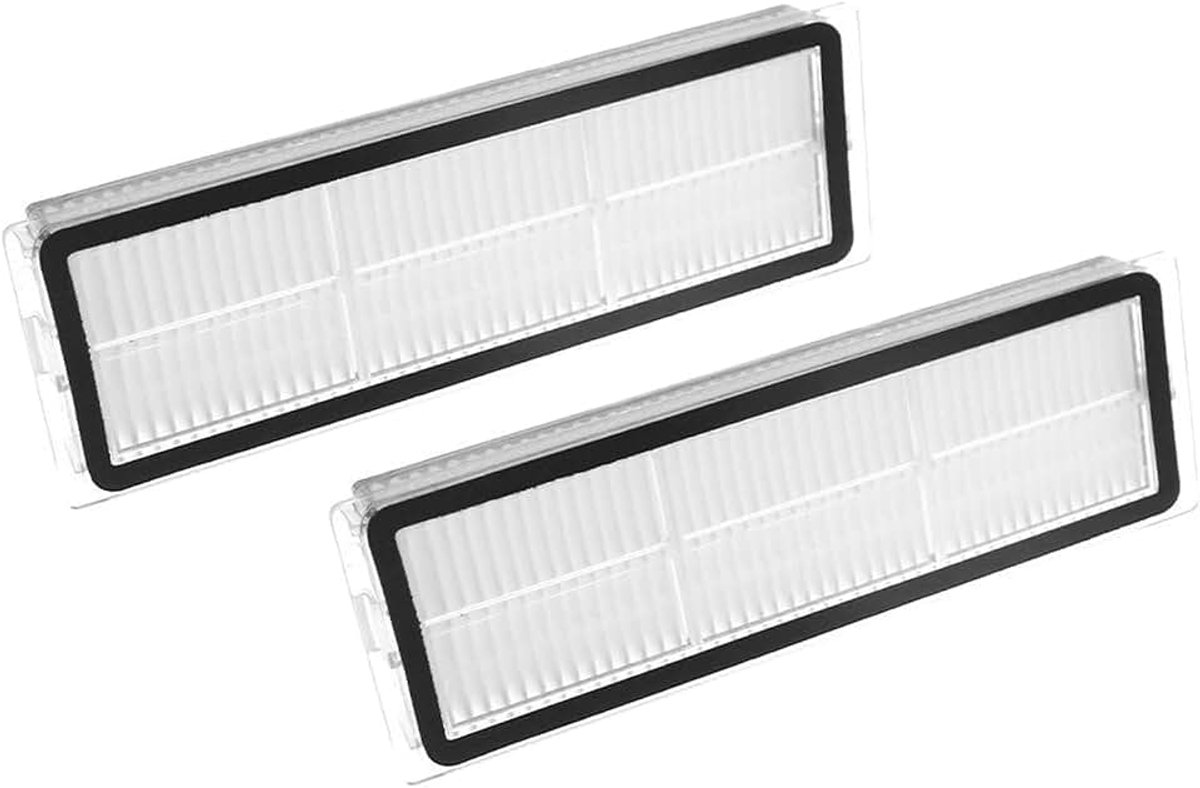 Filter 2 stuks compatibel met Dreame D9 Max / D9 Max White / D9 / L10 Pro / D9 Pro / D10s / D10s Pro / F9 Pro stofzuiger robot Fliter robotstofzuiger reserveonderdelen