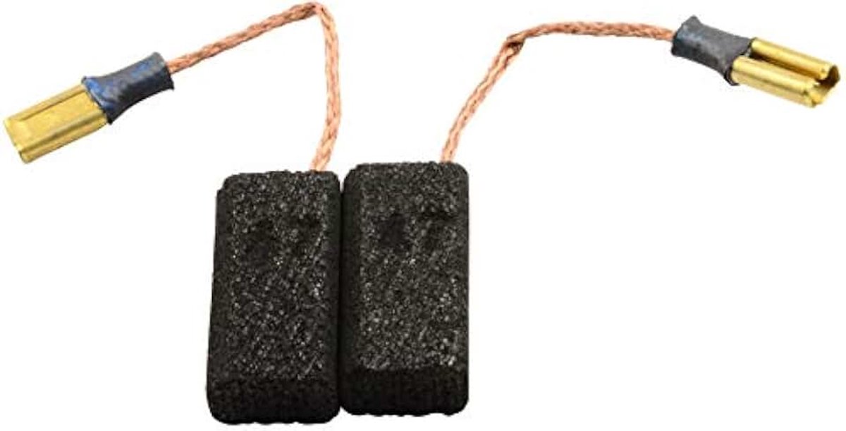 Koolborstels voor HITACHI G 13SD slijper - 6,5 x 9 x 17 mm - 2,4 x 3,5 x 6,7 - Met Automatische Stop