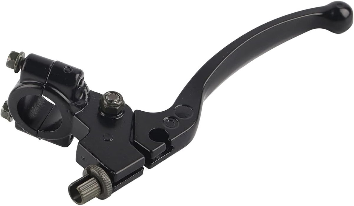 motorremkoppelingshendel, motorfiets linker koppelingshendel voor 50cc - 125cc Dirt Pit Bike Scooters Motorfietsen, zwart (22 mm, 7/8 inch)