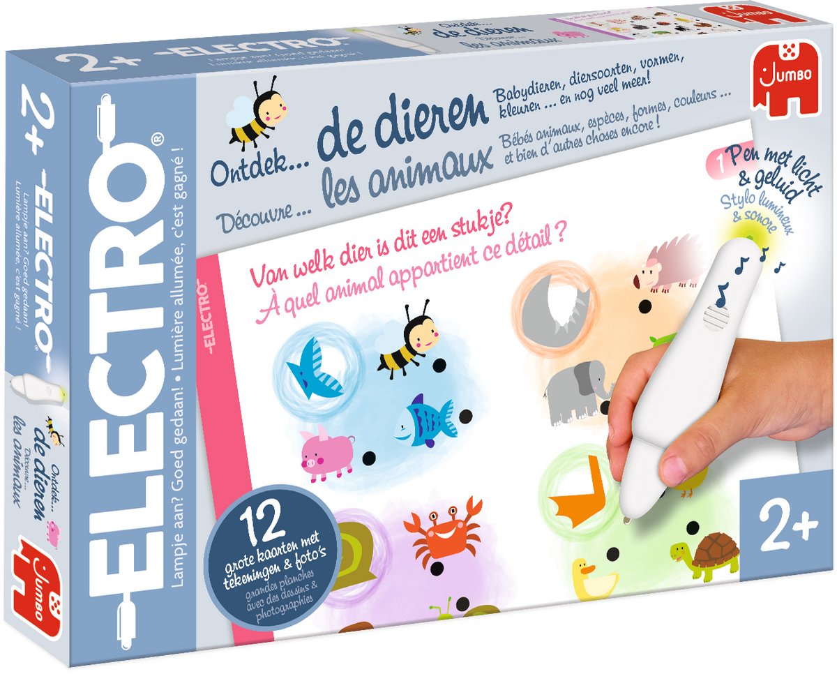 Jumbo - Electro Wonderpen - Ontdek De Dieren - Educatief spel