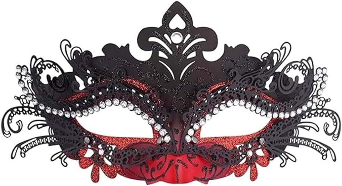 Maskerade-masker, maskerade-masker, carnavalsdecoratie, Venetiaans masker, voor Halloween, carnaval, feestkostuum