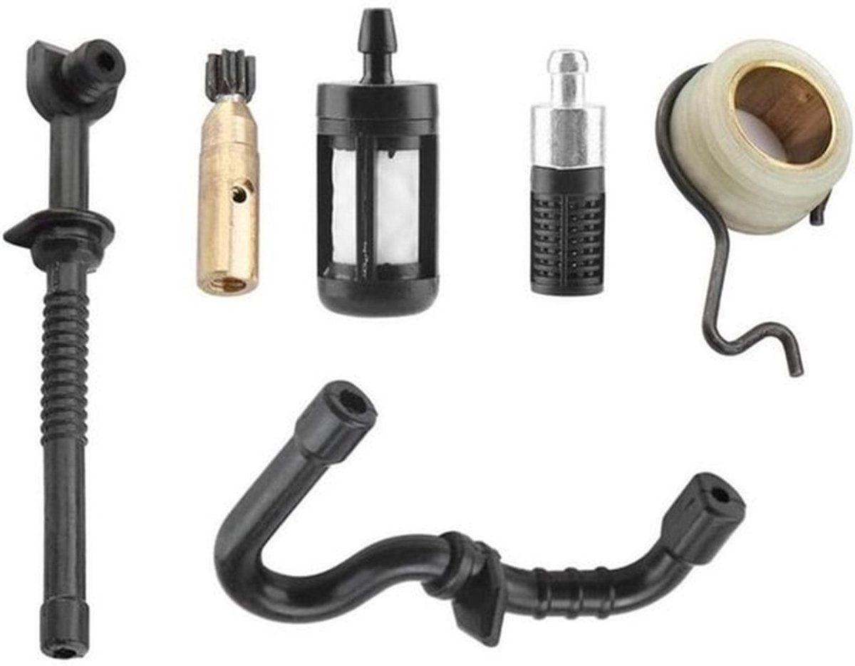 Brandstofleidingen, oliepompjes en wormwieloliepompsets geschikt voor Stihl MS180, MS170, 180, 018 en 017 kettingzagen - betaalbare reserveonderdelen en accessoires geschikt voor kettingzagen.