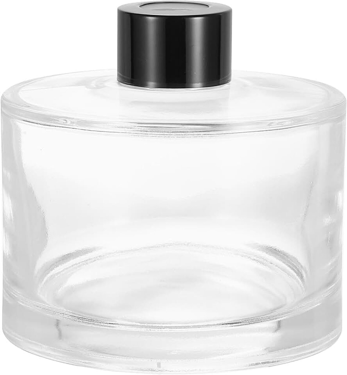 Lege glazen diffusorfles, 250 ml, navulbare geuraccessoires, aromatherapie-glazen container voor reserve riet-diffuser, doe-het-zelf, thuis, badkamer, transparant
