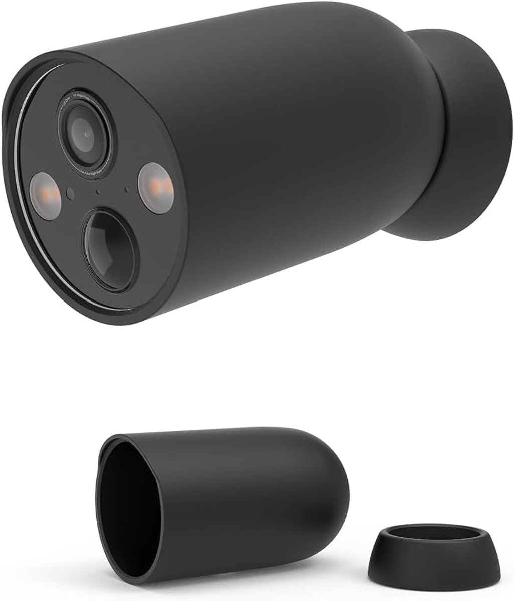 Hoes voor TP-Link Tapo C425 Beveiligingscamera, Weerbestendige Siliconen Skin Cover voor TP-Link Tapo C425 2K/4MP Beveiligingscamera Outdoor Draadloos
