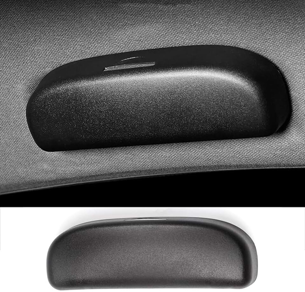 Compatibel met Toyota Yaris Cross 2021 2022, autobrillenkoker Yaris Cross zonnebrilhouder, reserveonderdelenhouder, past op het voorhandvat, Yaris Cross-accessoire (zwart)