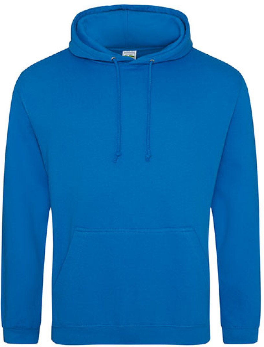 Just Hoods College Hoodie JH001 - Sapphire Blue - 5XL
