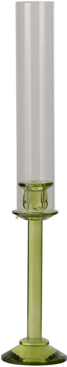 J-Line kandelaar - kristal - groen
