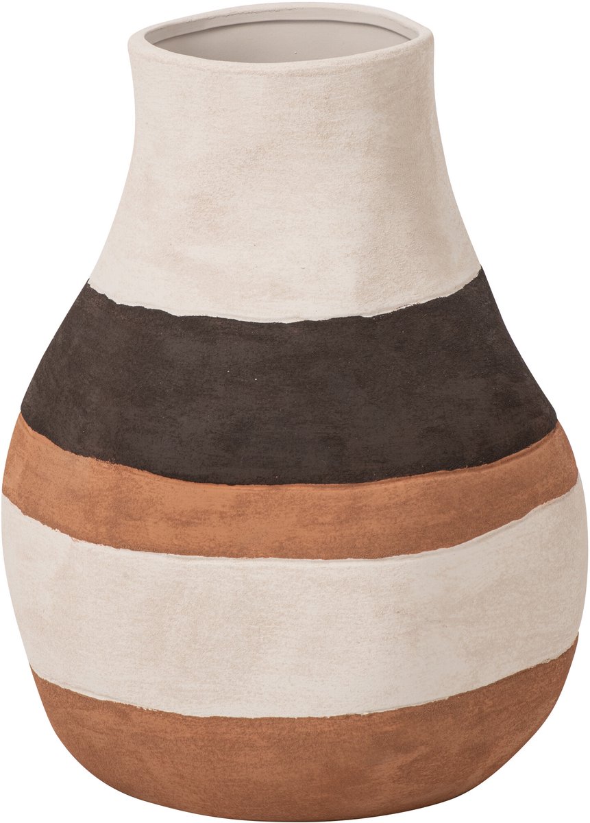 J-Line vaas - steengoed - multi - large