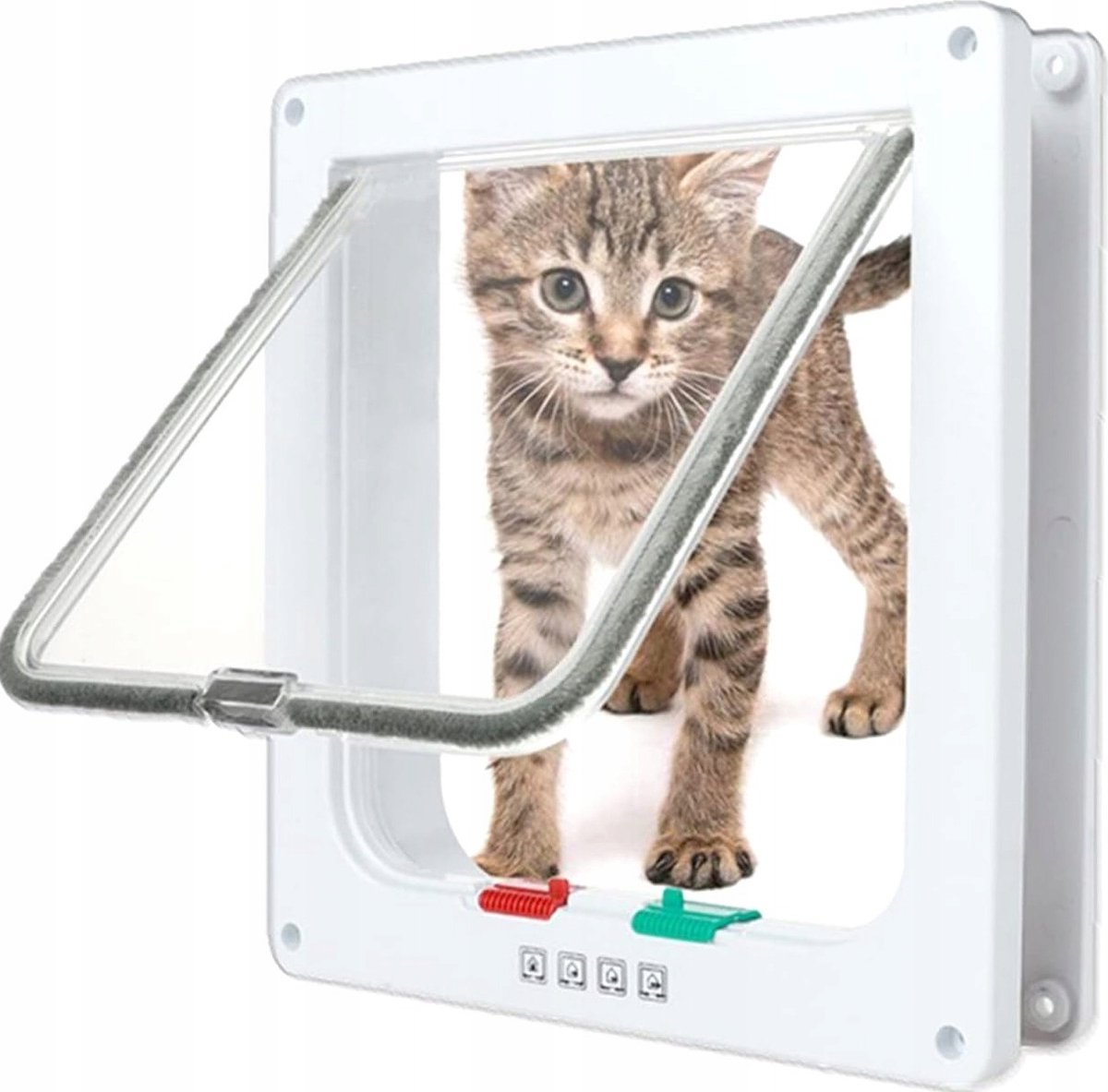 Katten- en Hondendeurtje 20x19cm - Magnetisch & Stil