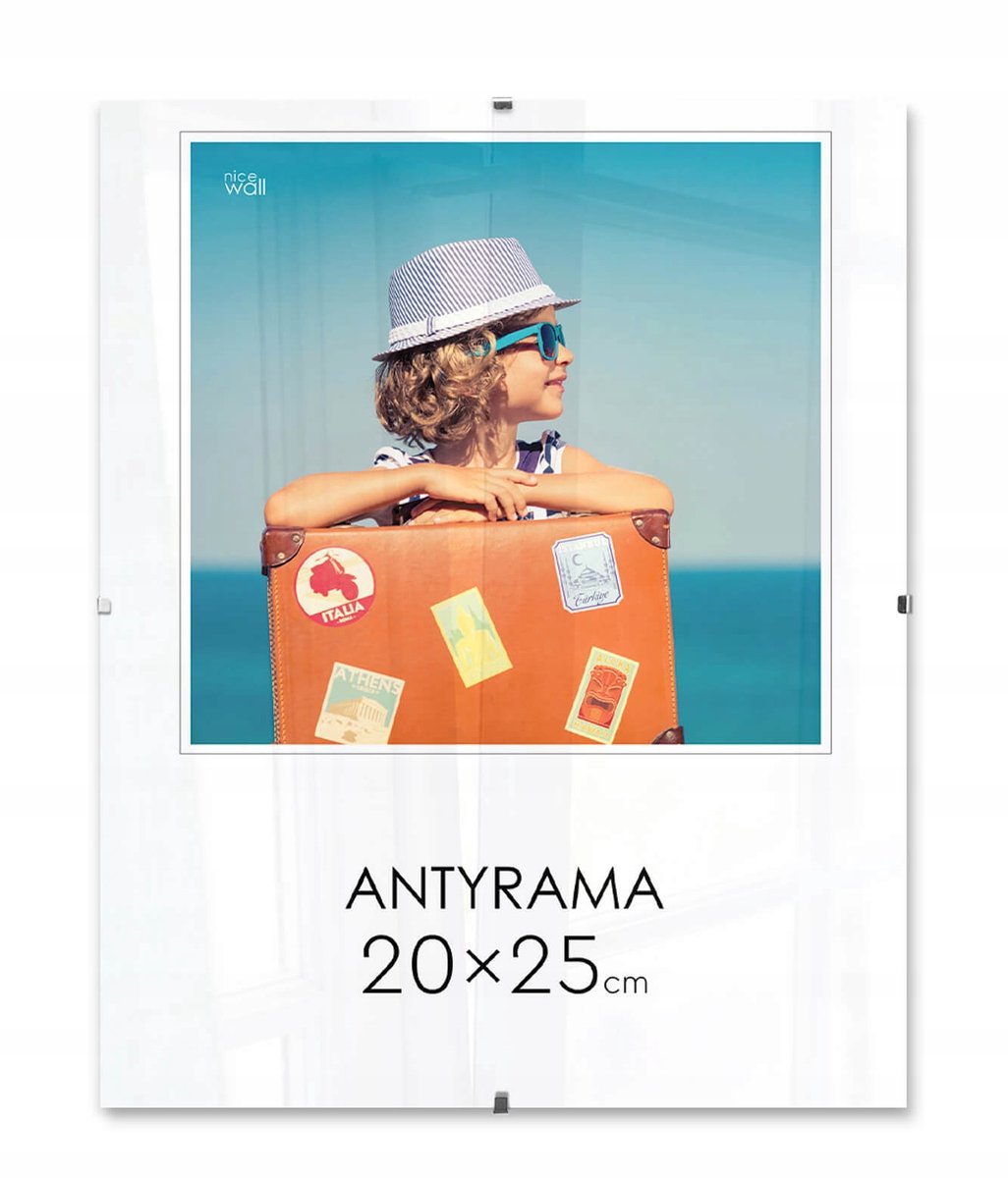 Antyrama 20x25 cm - Fotolijst met Plexiglas en HDF