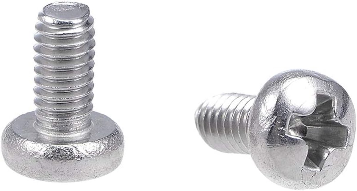 Machineschroeven kruiskopschroeven M2,5x25mm M2.5x5mm 100Pcs