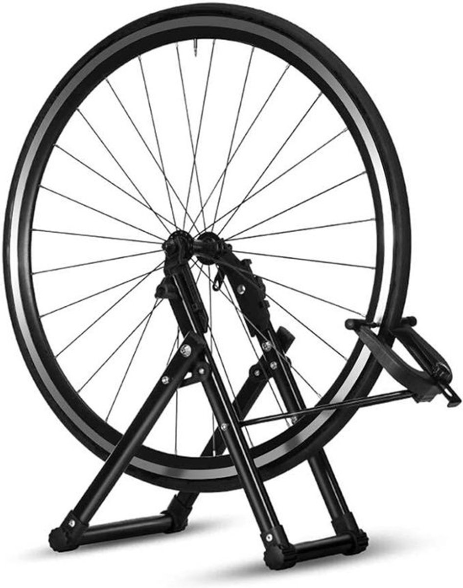 Zware Aluminium Fiets Wielhouder voor Onderhoud en Reparatie, Krasbestendig en Duurzaam Gereedschap voor Fietswielen