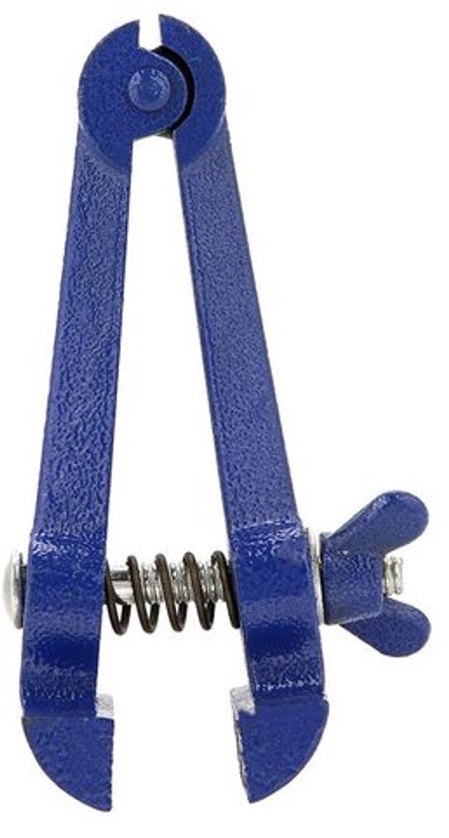 Bankschroef Mini 50mm - Handbediende Klem - Stalen Houdklem - Duurzaam - Slijtvast - Arbeidsbesparend Ontwerp - Handvice