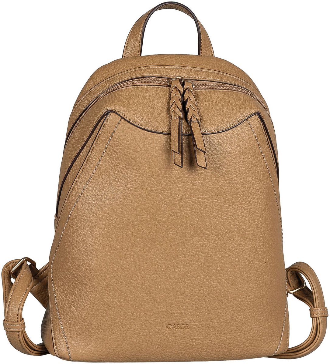 Gabor vrijetijdsrugzak Adelina Backpack Camel Lichtbruin