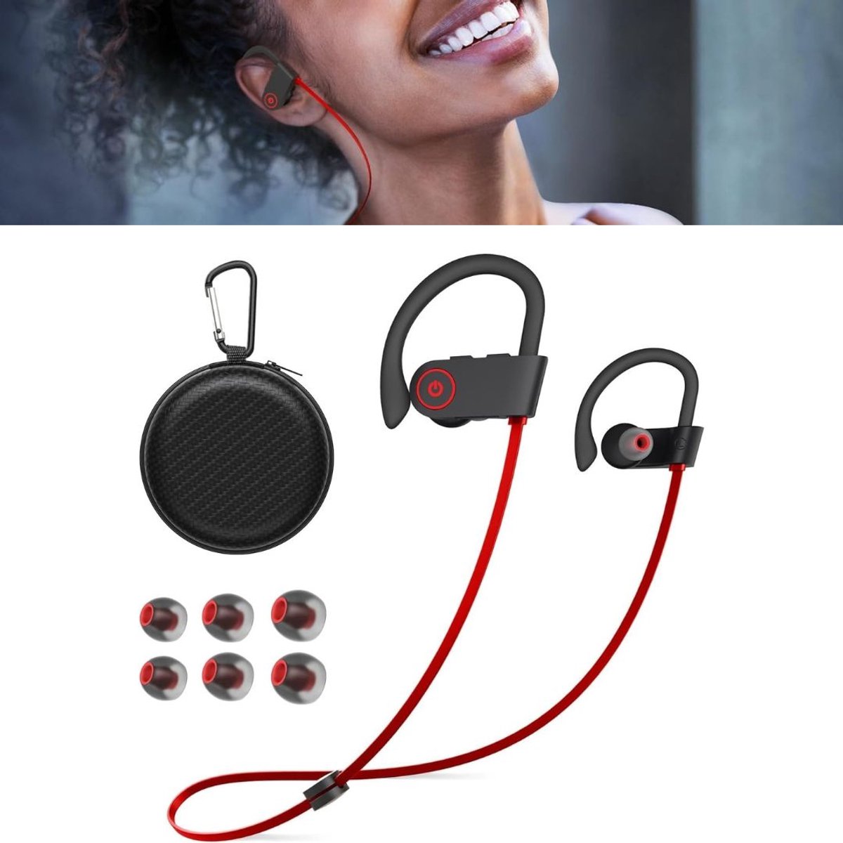 Zavio® Oordopjes Zwemmen - Onderwater Koptelefoon - Muziek Luisteren