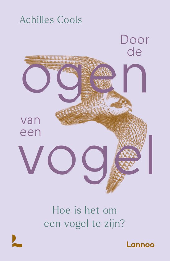 Couverture du livre "Par les yeux d'un oiseau" avec une illustration d'un oiseau.