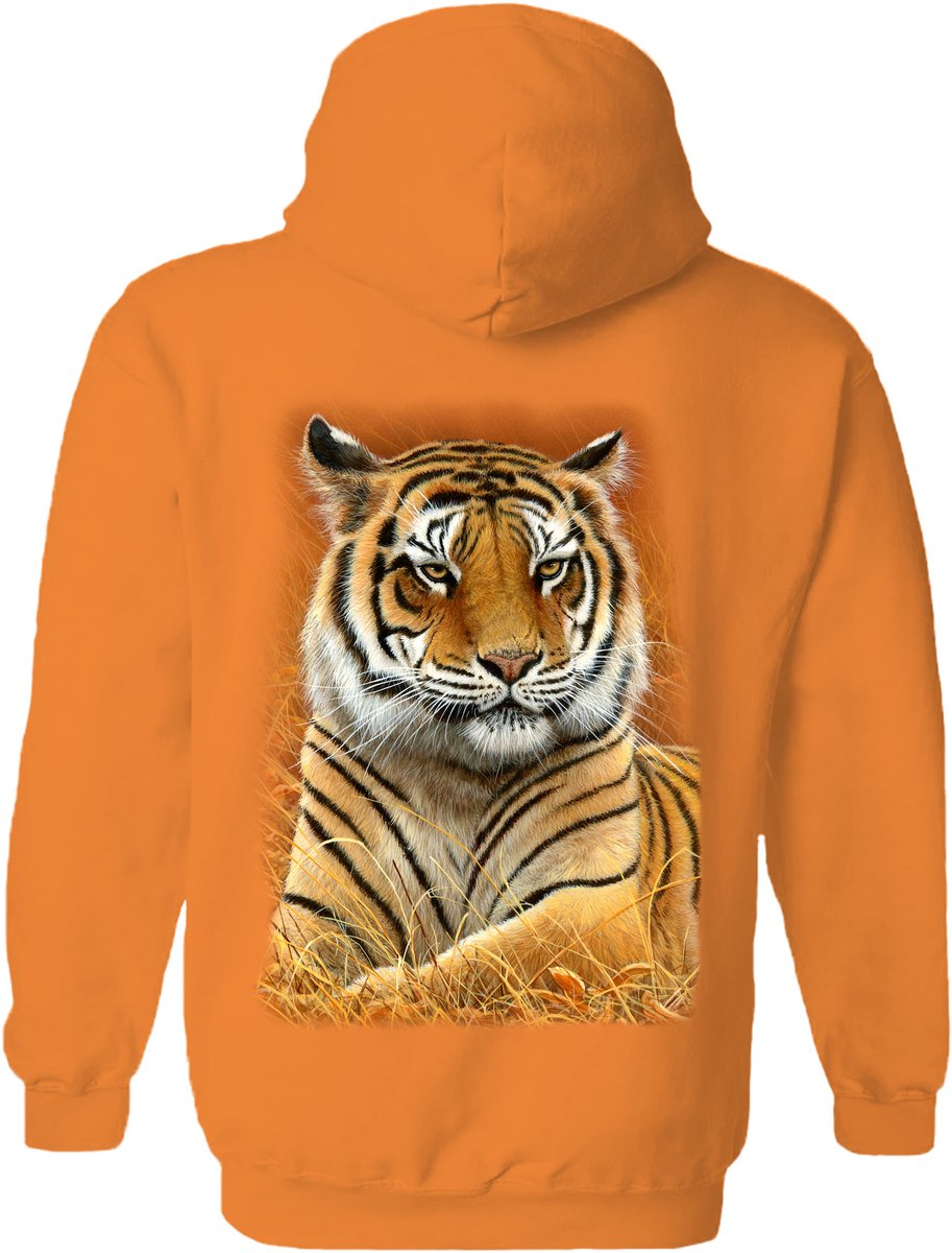 Tijger Graceful Tiger The Coloured House Hoodie 3XL