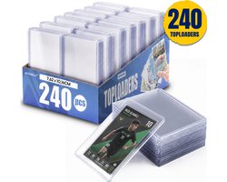 Actueell® toploader - Toploaders - Pokemon sleeves - Penny Sleeves - Clear Regular & XXL Card Sleeves box (240)