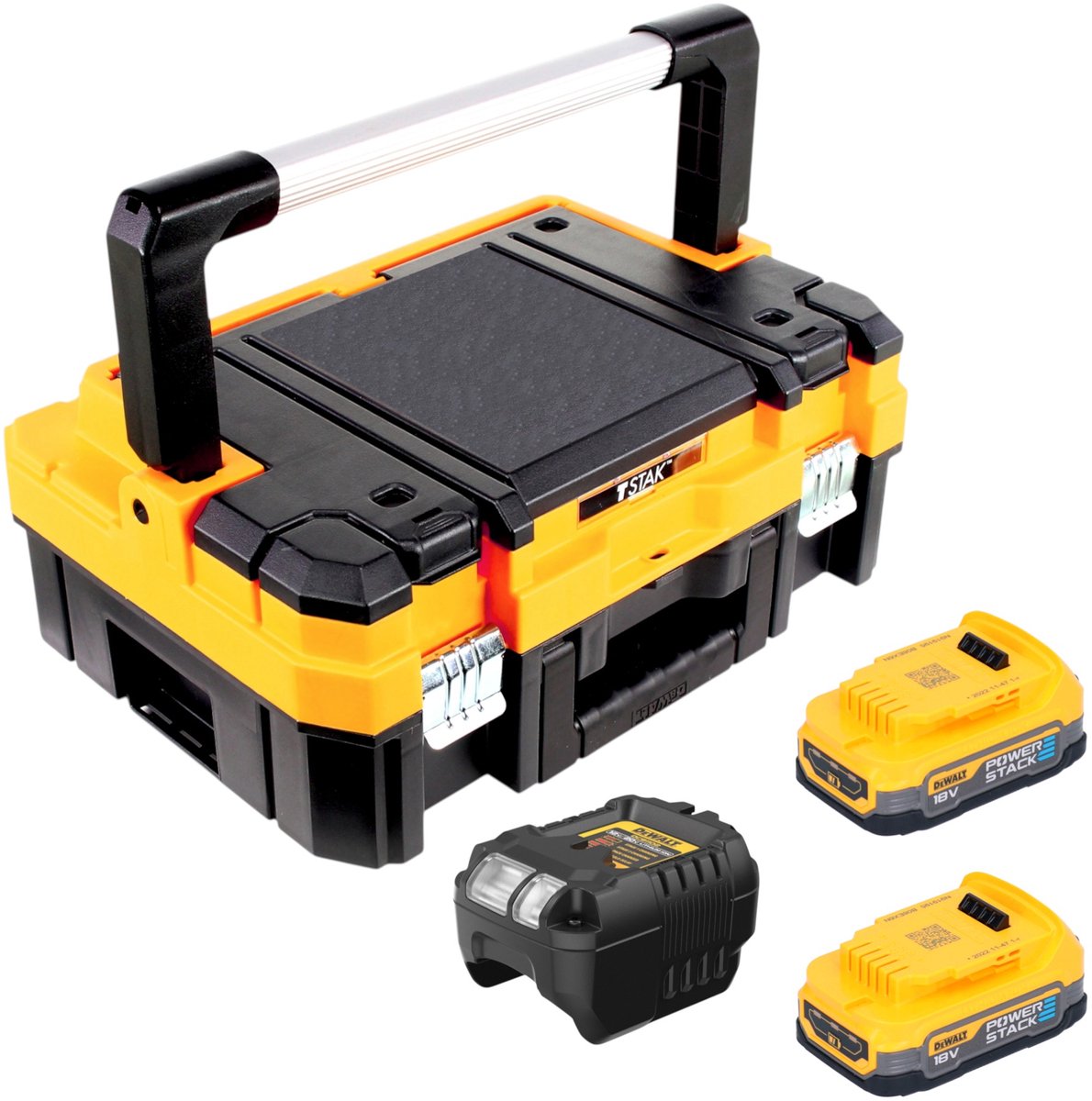 DeWalt DCBP 034 Powerstack-accu 18 V 1,7 Ah / 1700 mAh XR Li-Ion - met laadniveau-indicator
