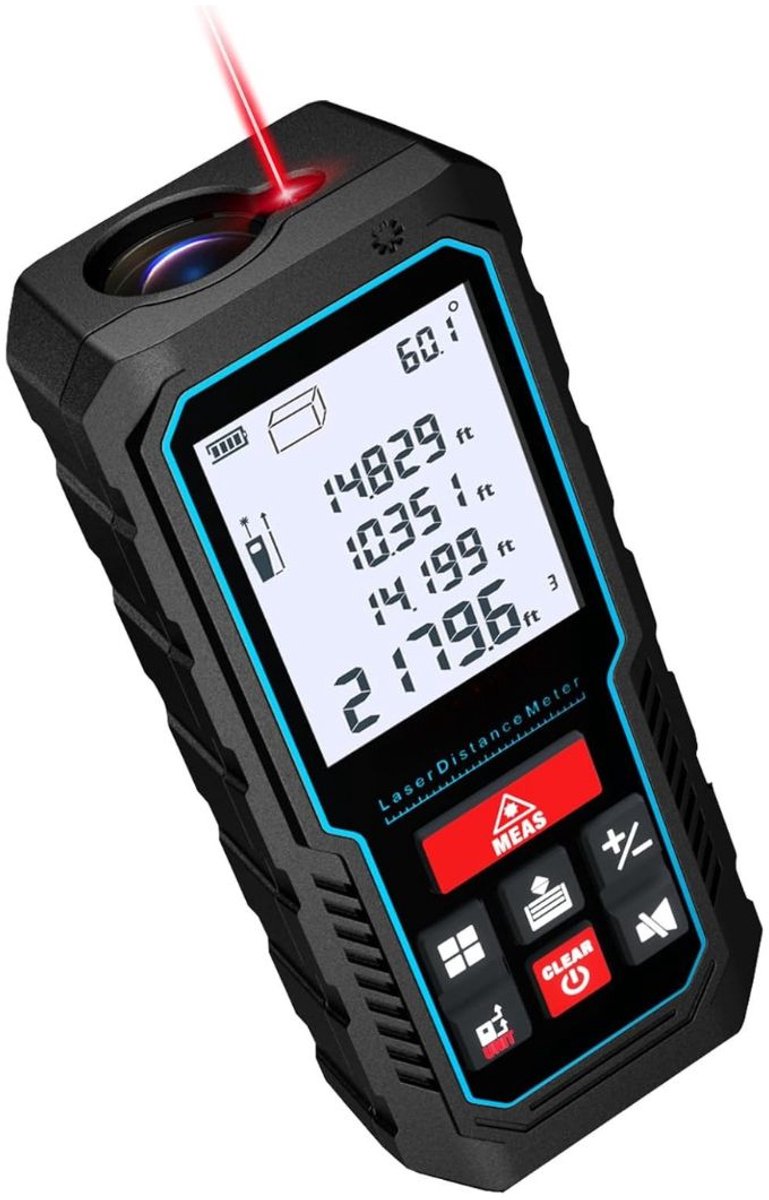 Zavio® Lasermeter - Lasermeter Afstandsmeter - Kruislijnmeter -