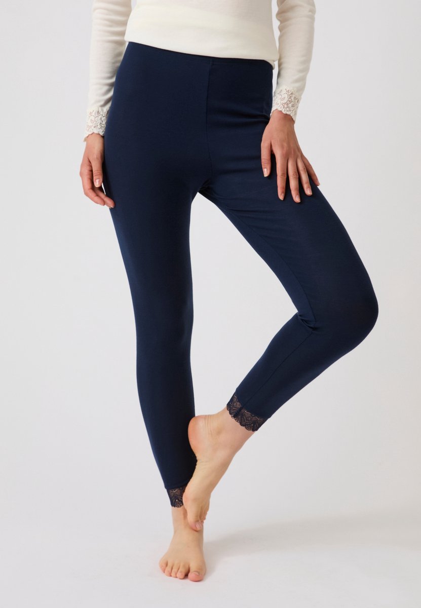 Damart - Lange kanten legging Thermolactyl Sensitive - Dames - Blauw - 50-52