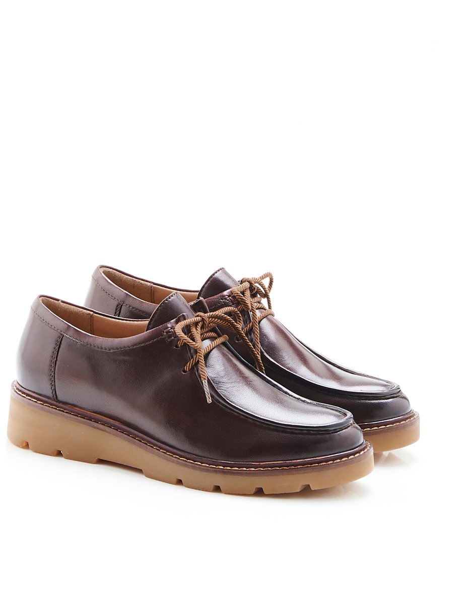 Damart - Derbies met profielzool Amortyl - Dames - Bruin - 41