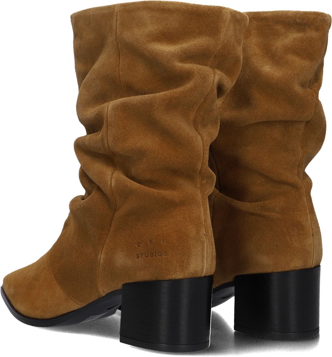 Copenhagen Studios Cph292 Enkellaarsjes Dames - Camel - Maat 37
