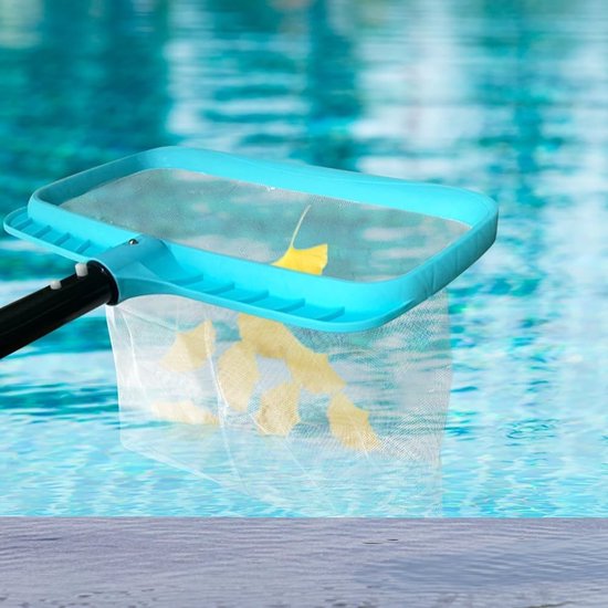 Zwembadreinigingsnet - Groen - Voor Diverse Zwembaden en Spa's - Duurzaam PVC - Voor zwembadbezitters — afbeelding 2