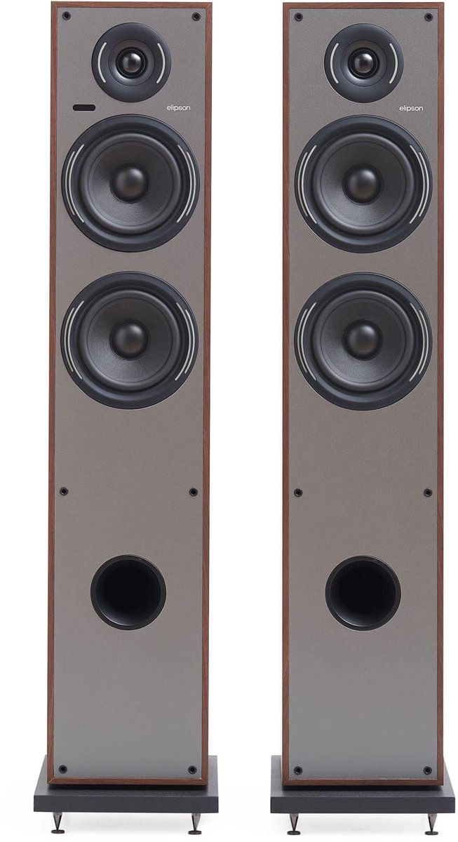 Elipson Horus 11F Active BT - Walnoot/Donker Grijs — afbeelding 3