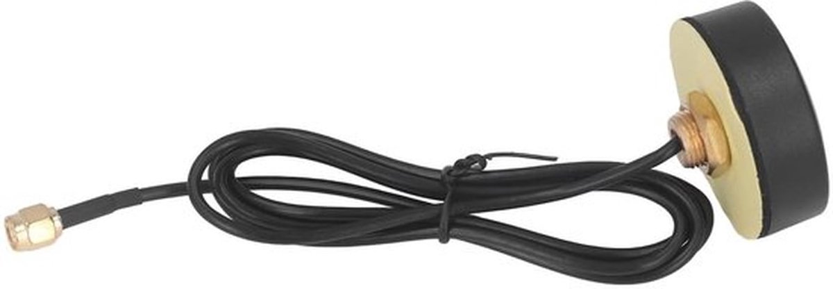 GPS Antenne 28 dBi Hoge Versterking - Waterdicht - Magnetische Voet - Betrouwbaar Gebruik - SMA-stekker - ABS Materiaal