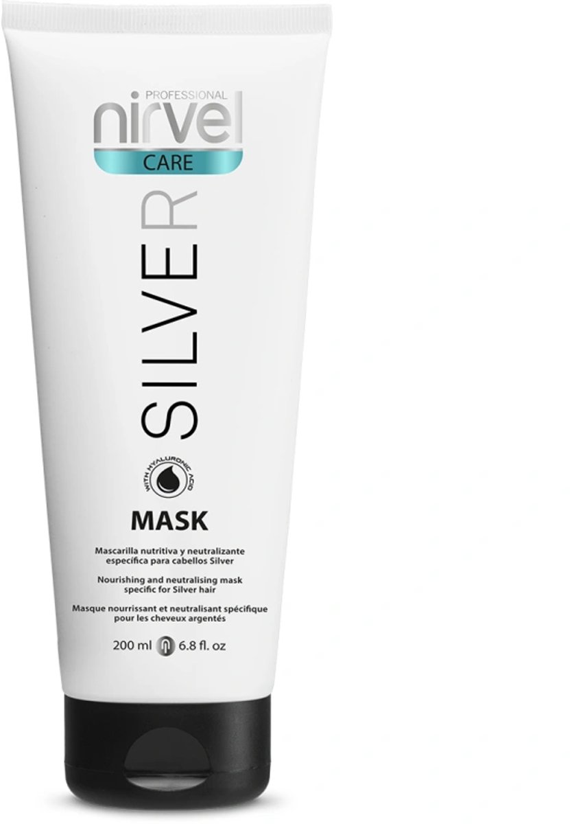 Nirvel Zilvermasker / Wash-out, intensieve verzorging voor grijs haar 200 ml