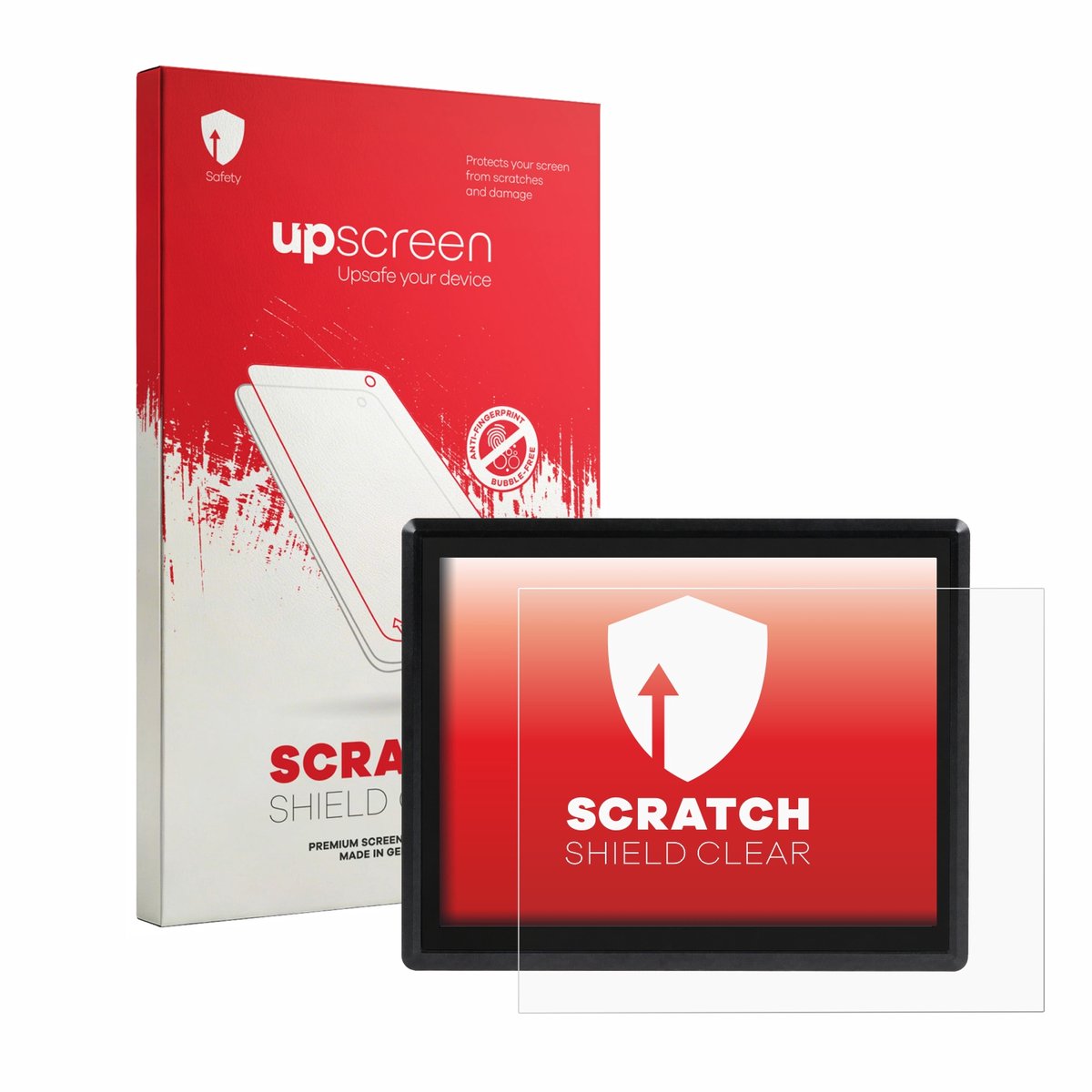 upscreen - Screenprotector voor iEi DM-F19A 19" - Folie Beschermfolie transparant