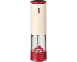 Electric Pepper Grinder USB Charging Kitchen Mill Resilient and Tough Adjustable Coarseness Electric Pepper and Salt Grinder for Seasoning Food Cooking Powder Grain Nut Cafe Kitchen