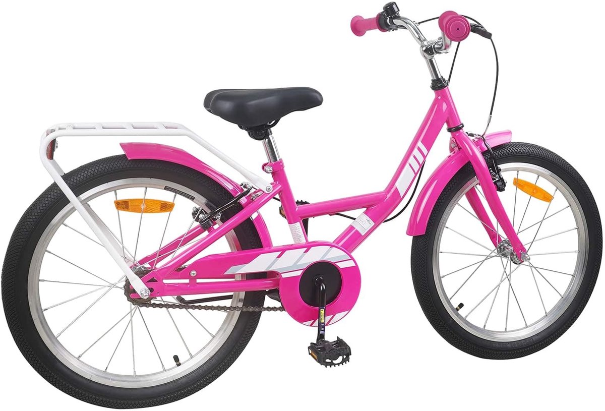 Solidchoice - 18 Inch Fiets Voor Kinderen Paars
