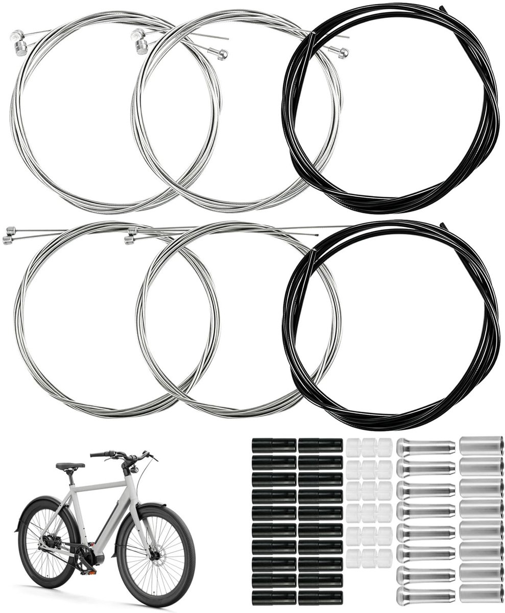 Solidchoice - Universele Rem- en Schakel Kabelset voor Fietsen