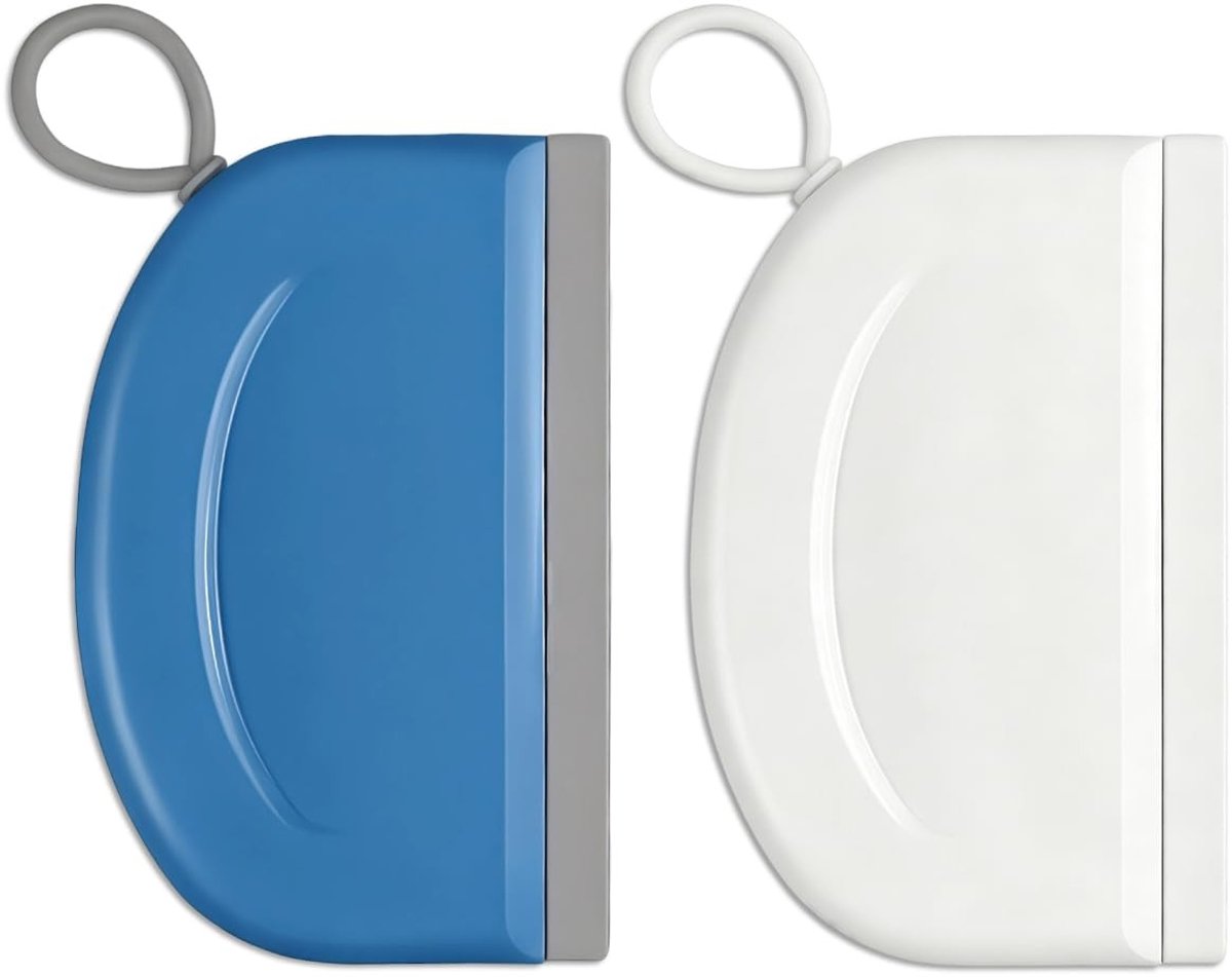 Solidchoice - Mini Douchetrekker Set van 2 voor Krassenvrije Schoonmaak