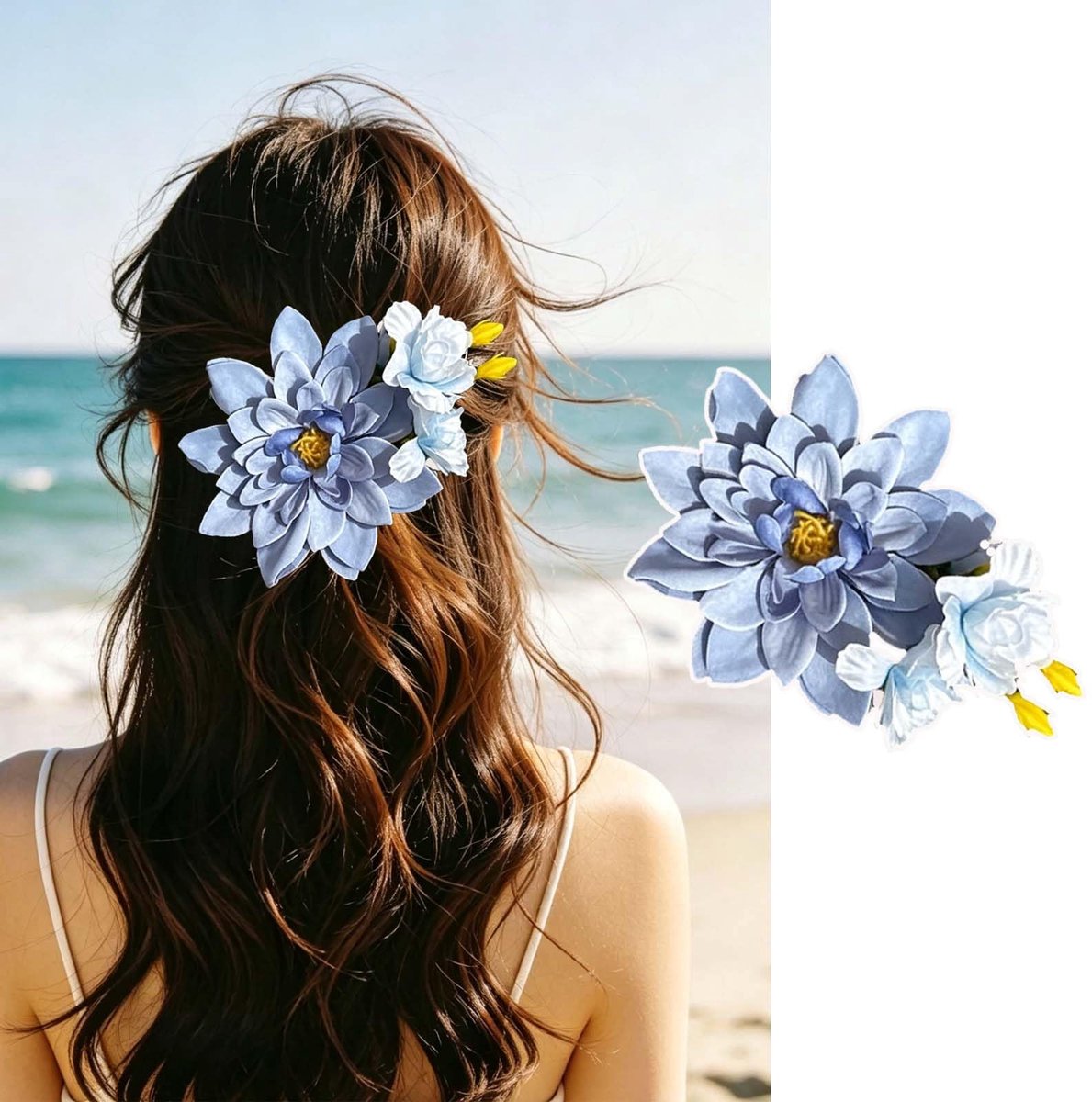 Solidchoice - Hawaiaanse Bruidspeld met Kunstbloemen