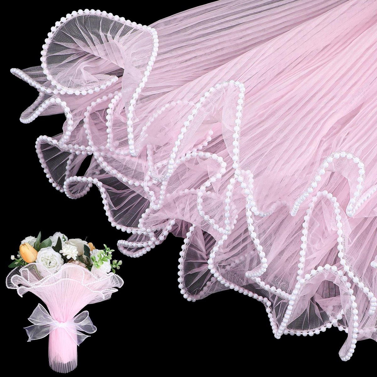 Solidchoice - 4.12m Bloem Verpakking Papier voor Cadeaus en Decoratie