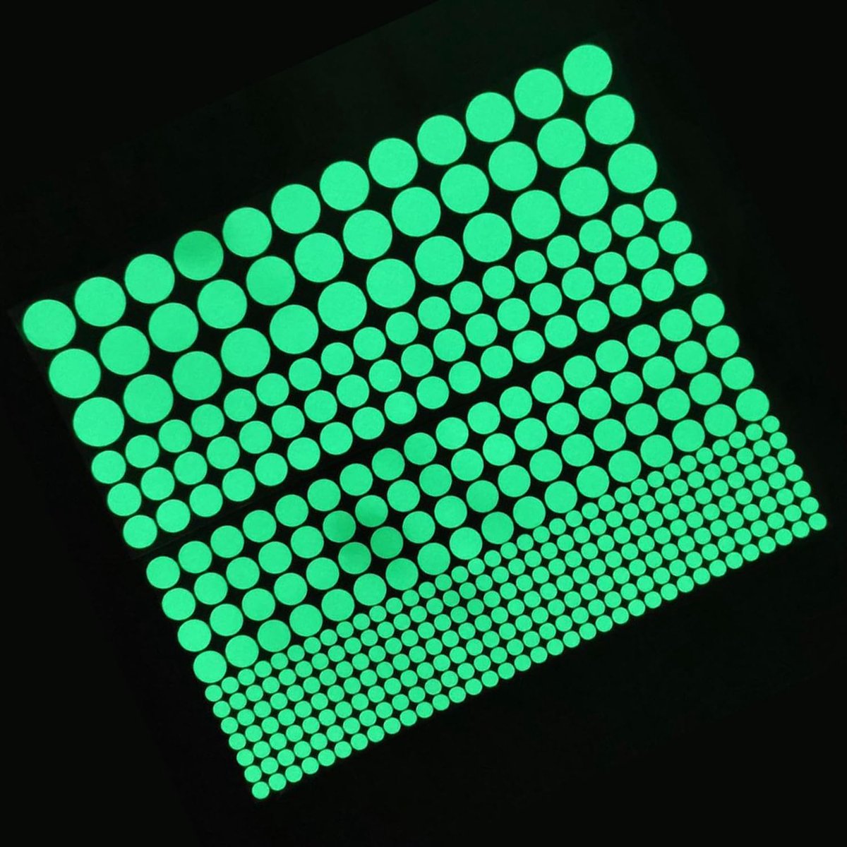 SnelShoppen - 407 Stuks Glow in the Dark Sterren Plafondstickers | 3 Maten Luminous Wanddecoratie | Veilig voor Kinderen, Jongens & Meisjes, Sfeervoll