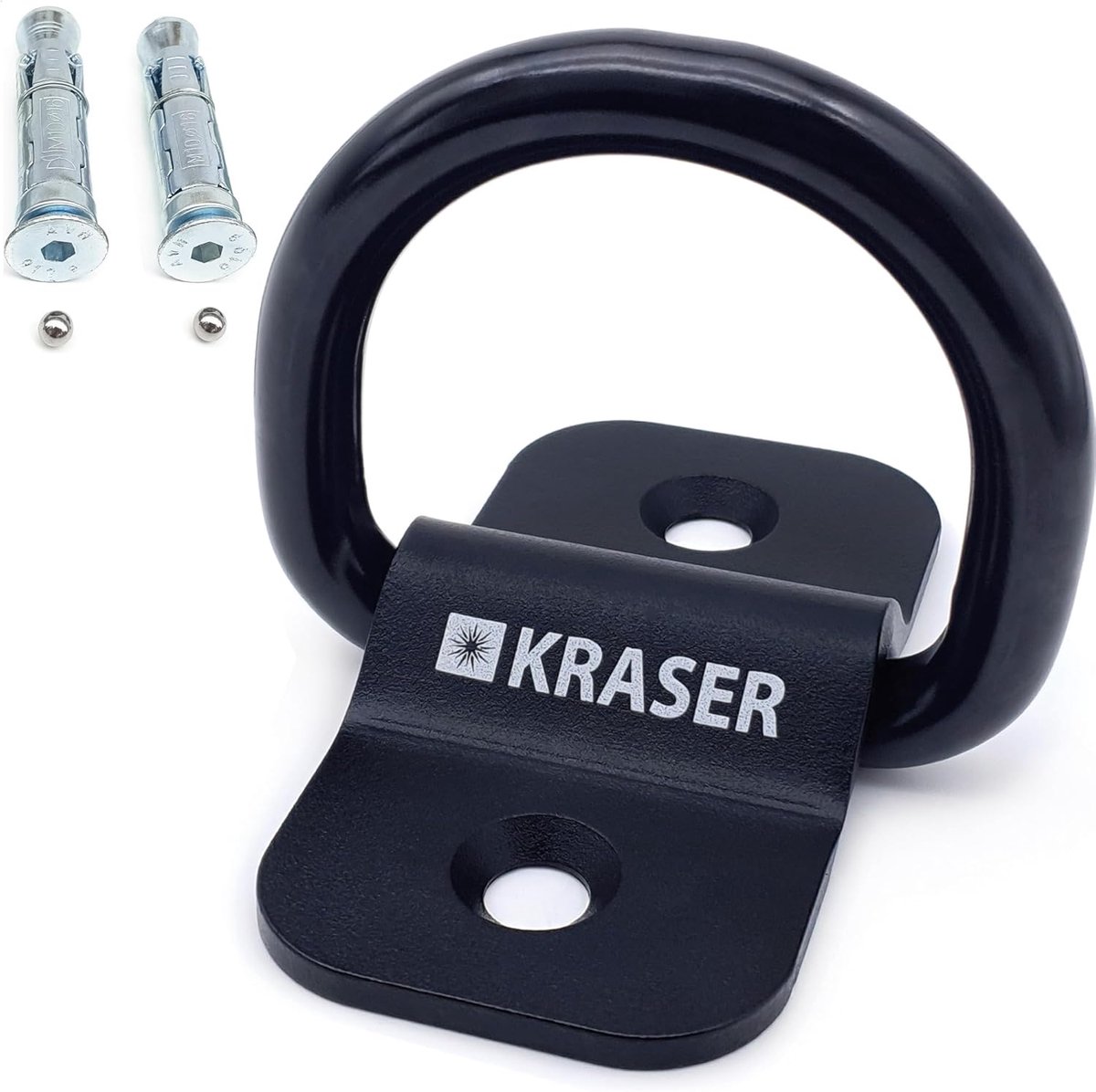 SnelShoppen - Anti-diefstal Motorfiets Vloerankerl - Compacte Stalen Bevestiging voor Fiets, Scooter, Trailer, Ø14 mm, Inclusief Schroeven
