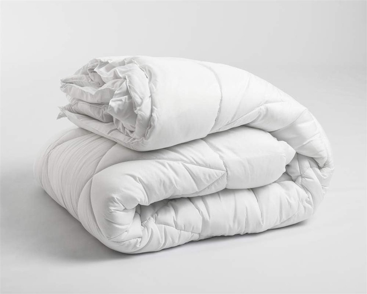 SnelShoppen - Duvet Hypo-Allergen 200x200 - All Season, Vochtregulerend, Hoog Ademend, Microvezel, Zacht als Dons, Ideaal voor Alle Seizoenen
