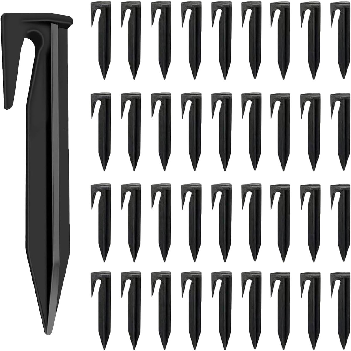 SnelShoppen - Robotic Lawnmower Wire Pin - 200 Pegs voor Robotic Limiting Cable, Grondpinnen voor Bevestigen van Limietkabel, Hoge Kwaliteit, Weerbest