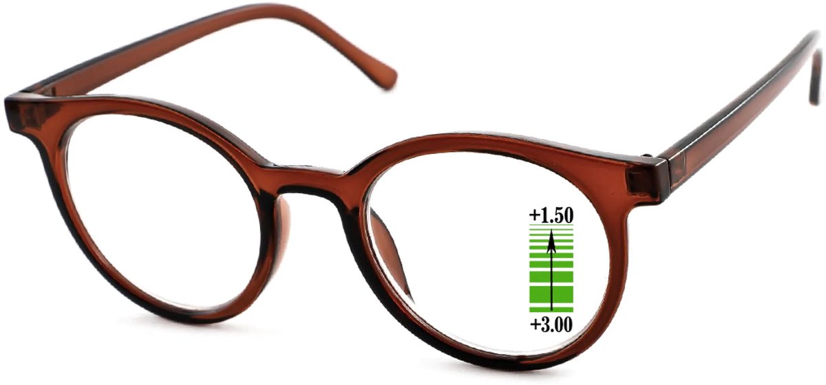 Leesbril-Vista-Bonita-CLASSIC Multifocaal-+3.50-Crafty Brown