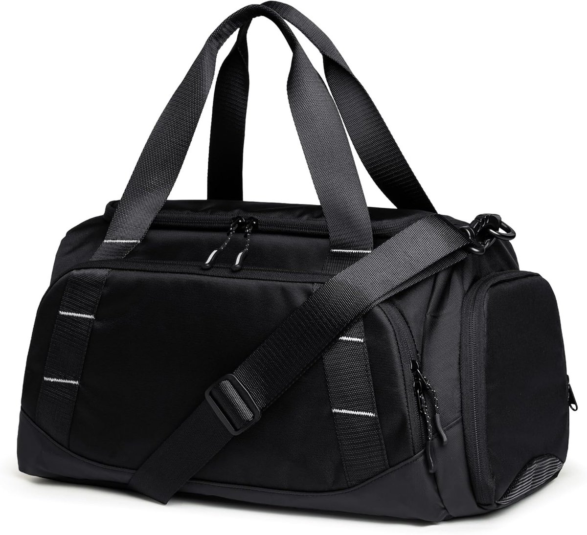 SnelShoppen - Sporttas voor Mannen met Schoencompartiment, 16L Reistas voor Sport, Training en Weekenduitjes, Compact en Ruim, Ideaal voor Reis en Fit