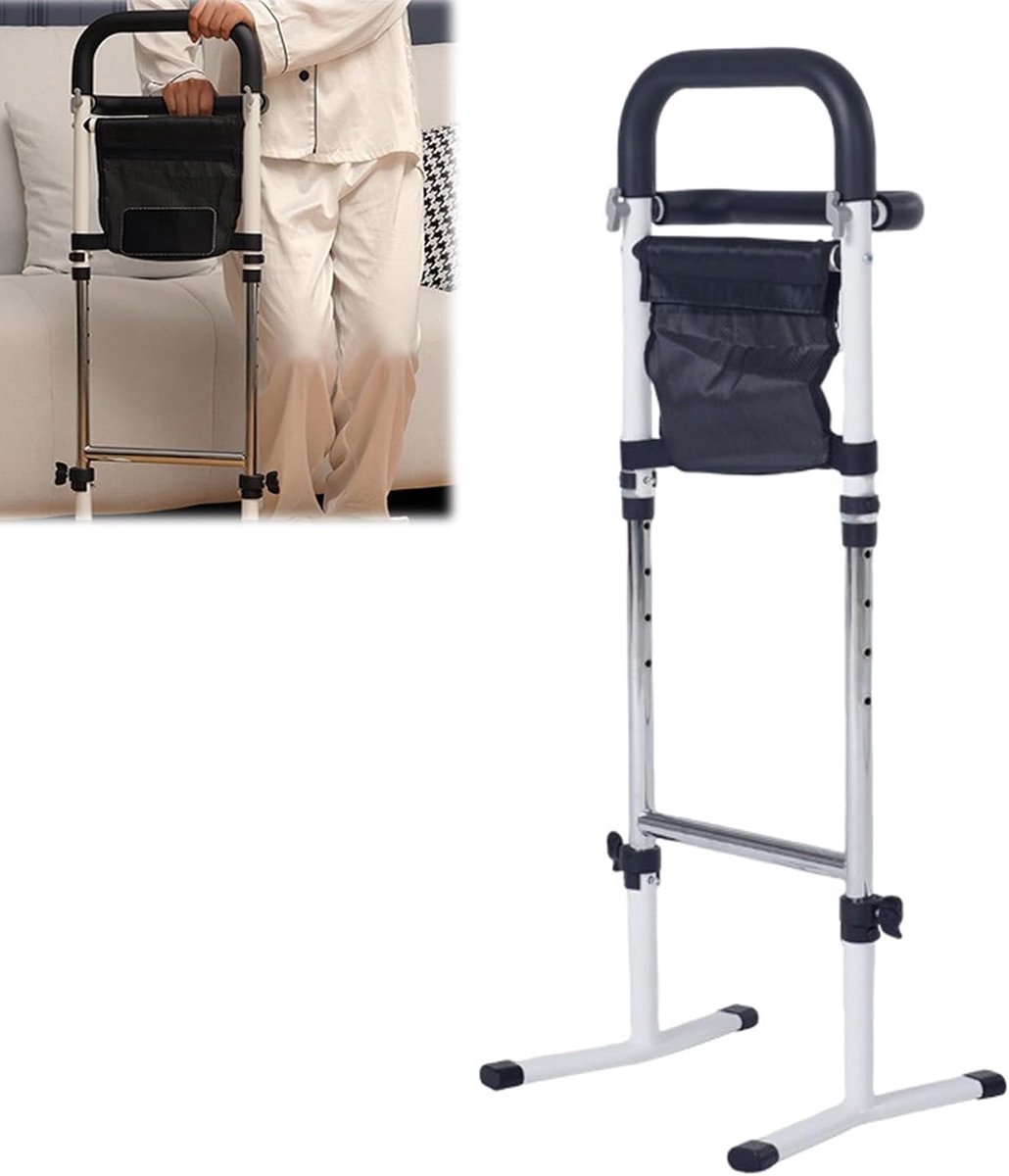 SnelShoppen - Senior Stand Up Aid - Hoogte Verstelbare Loopsteun voor Senioren - Multifunctionele Steun voor Bed, Toilet en Sofa - 5-standen Hoogte Ve